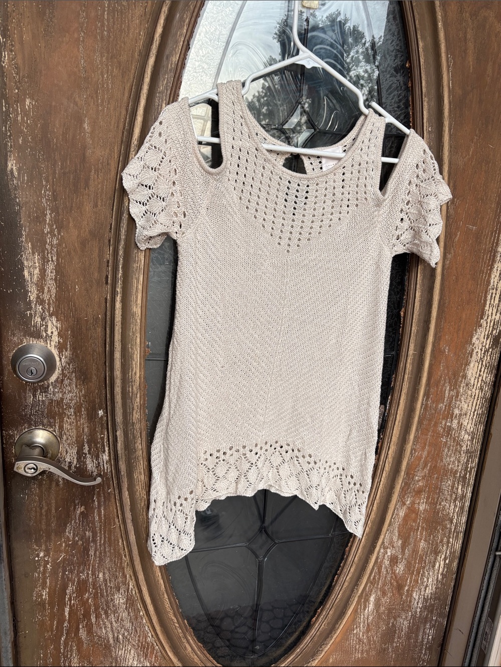 Lauren Conrad off shoulders crochet top! Medium